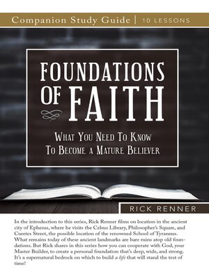 cover image of Foundations of Faith Study Guide